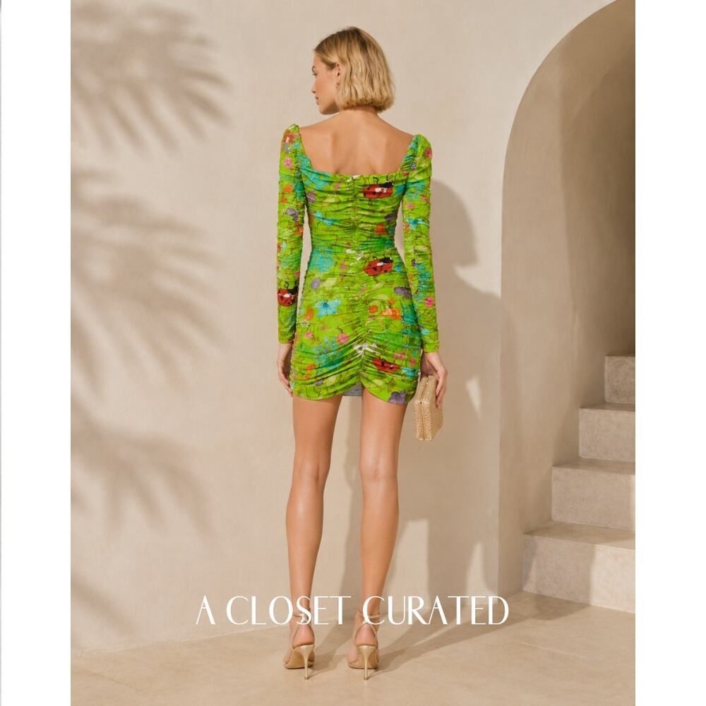 ALIÉTTE Ruched Mini Dress - Picture 2 of 10